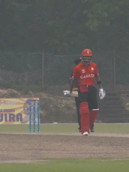 ICC CWC Challenge Group A – CAN v QAT: Nitish Kumar brings up his hundred