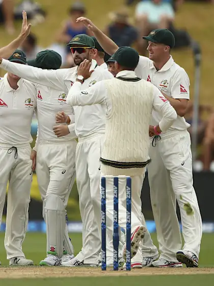 Australia surges to massive victory in first Test
