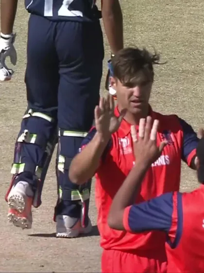 Logo of Saiteja Mukkamalla - Wicket - Netherlands vs USA