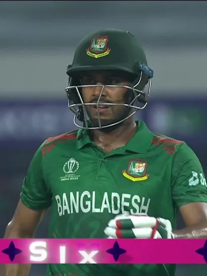 Mehidy Hasan-Miraz - Six - Pakistan vs Bangladesh