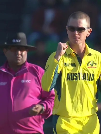 Logo of Harry Brook - Wicket vs Australia
