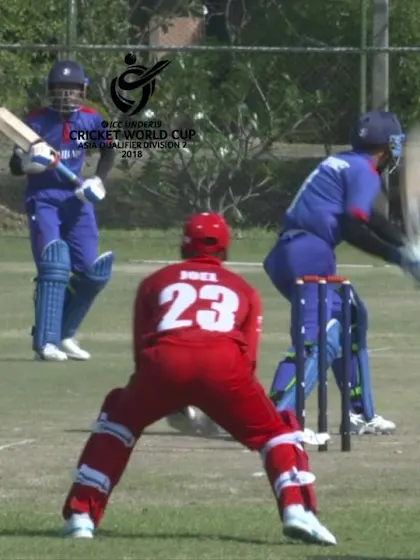 ICC U19 CWC Asia Qualifier Division 2: Oman's Azam Ali takes a good catch at slip