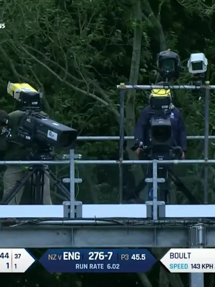 Jos Buttler scoops it for six