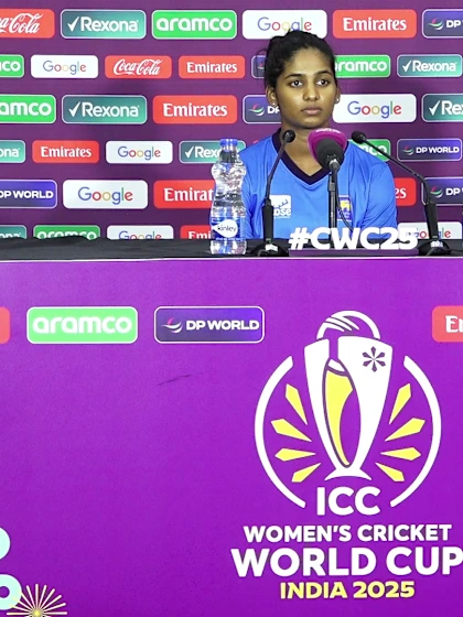 Vishmi Gunaratne | ICC WCW25 | Sri Lanka post-match press conference | 17 October '25