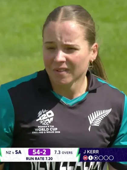 Dane Niekerk - Wicket - South Africa vs New Zealand