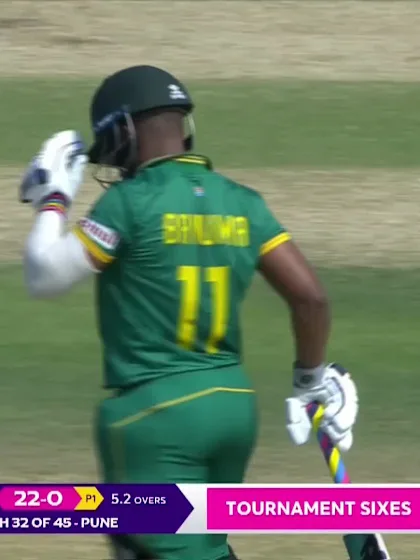 Temba Bavuma - Six - New Zealand vs South Africa