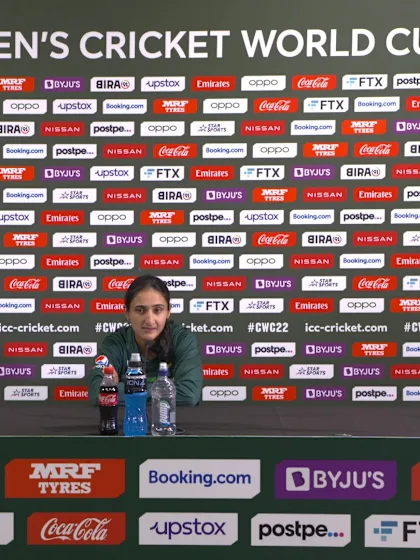 6 March - Tauranga - Pakistan Captain Bismah Maroof post-match press conference