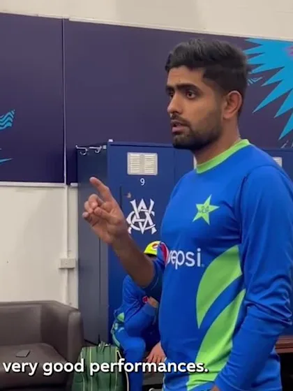 Babar Azam's inspirational dressing room speech | ICC Men's T20WC 2022