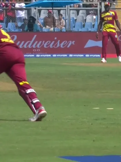 Lokesh Bam - Wicket - West Indies vs Nepal