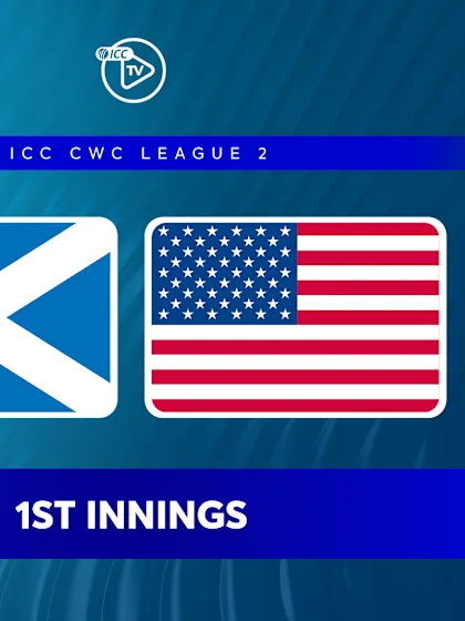 USA v Scotland (1st Innings) (ENGLISH)