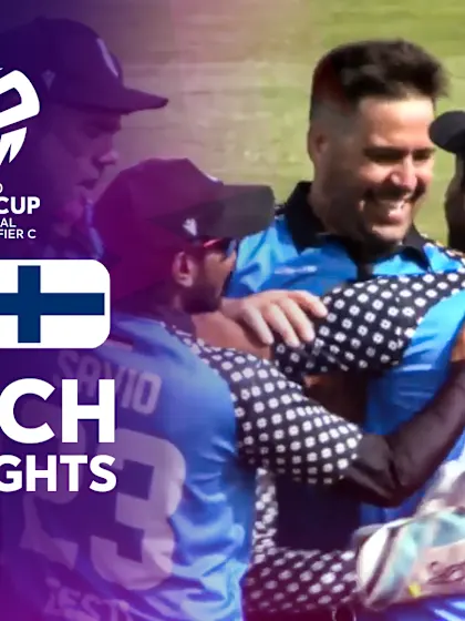 Estonia v Finland | Match Highlights | Men's T20WC Sub-Regional Europe Qualifier C
