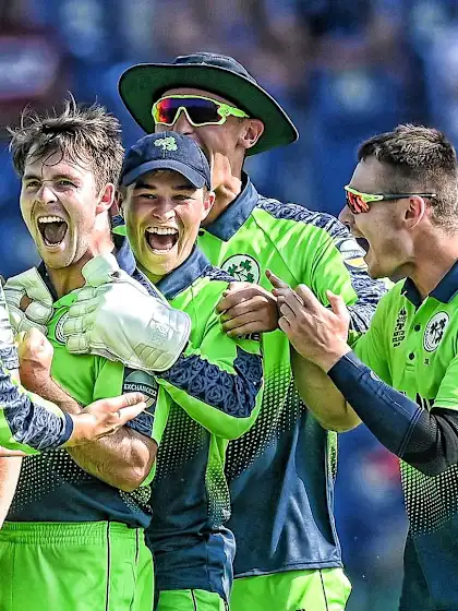Campher takes four wickets in four balls