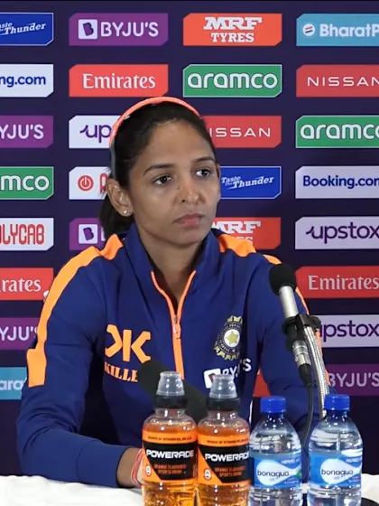 15 February - Cape Town - India Captain Harmanpreet Kaur post-match press conference