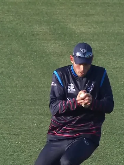 Wicket - Chamika Karunaratne - Sri-Lanka v Namibia ICC T20WC 2022