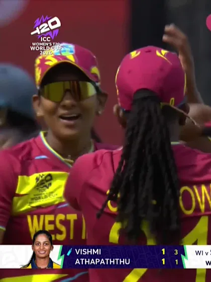 Vishmi Gunarathne - Wicket - West Indies vs Sri Lanka