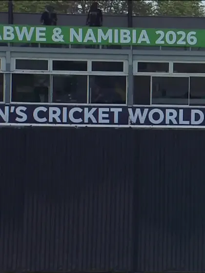 J van Schalkwyk with a Six vs. Sri Lanka