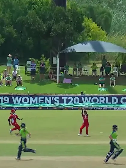 Wicket-Georgina-Dempsey-Ireland-U19s-Women v Indonesia-U19s-Women ICC U19W T20WC 2023