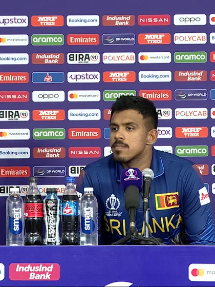 Maheesh Theekshana (Sri Lanka player) post-match Press Conference - 10th October 2023