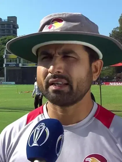 UAE v Zimbabwe - Shaiman Anwar interview