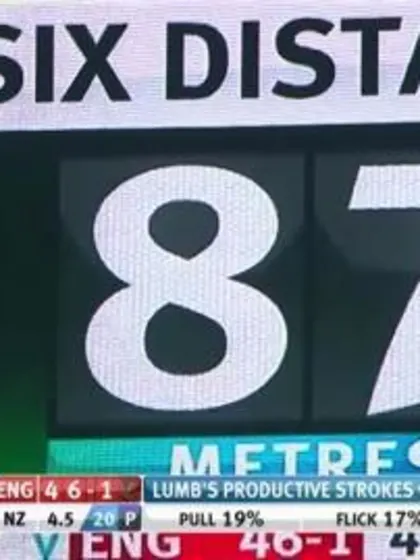 M15: ENG v NZ - England innings Super Sixes