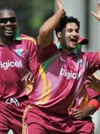 West Indies defeat India by eight wickets, level series