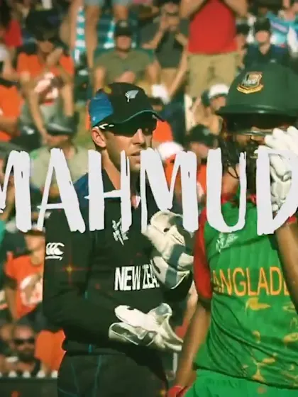 Logo of Mahmudullah's three ICC centuries