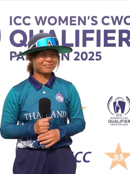 Naruemol Chaiwai post-match interview | WCWCQ 2025 | 10th April 2025