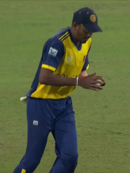 Gareth Delany - Wicket - Sri Lanka vs Ireland