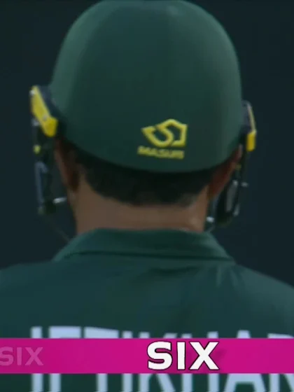 Iftikhar Ahmed - Six - Pakistan vs Afghanistan