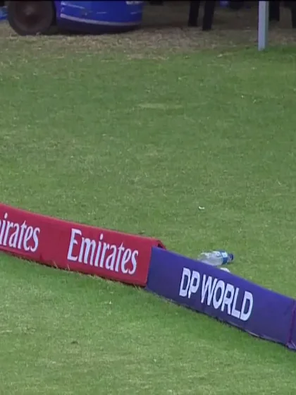 Caleb Falconer with a Four vs. New Zealand