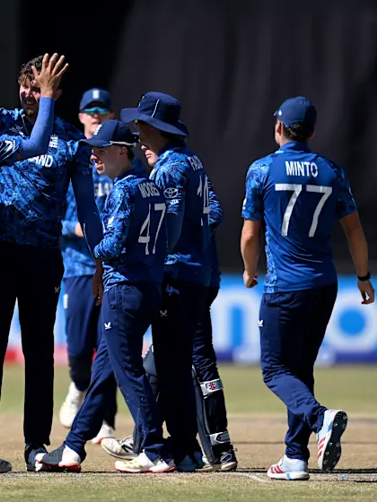 Falconer takes another stunner to keep England ahead | U19 CWC 2026