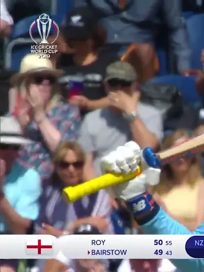 Logo of CWC19: ENG v NZ - Highlights of Jason Roy's 60