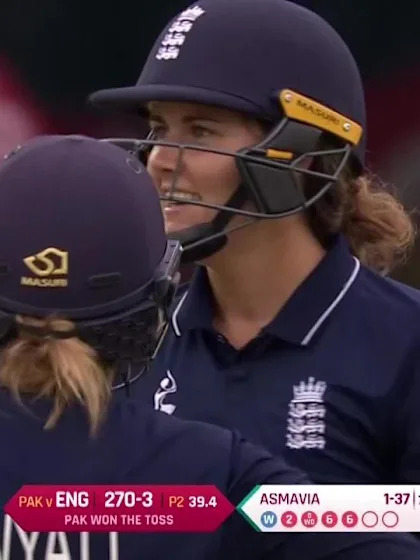 Nissan POTD - Natalie Sciver hits a big six