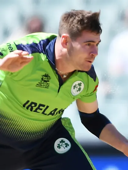 Logo of Hat-trick hero Josh Little with explosive spell for Ireland | Highlights | T20WC 2022