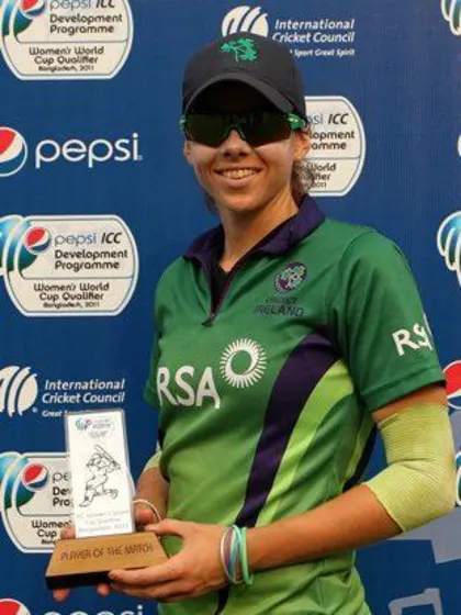 Richardson dazzles with bat and ball to steer Ireland to victory