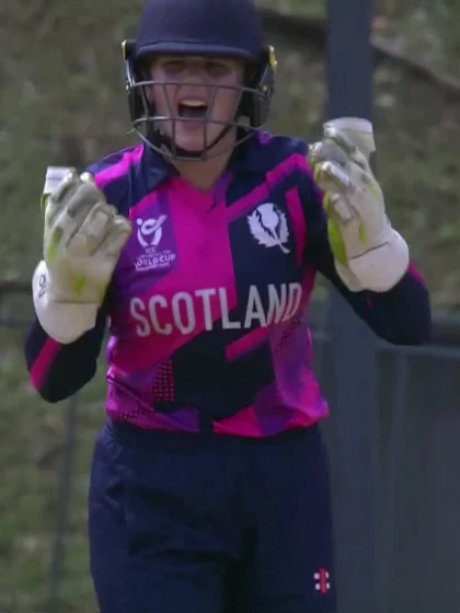 Logo of S Akter with a Batting vs Scotland Women Under-19