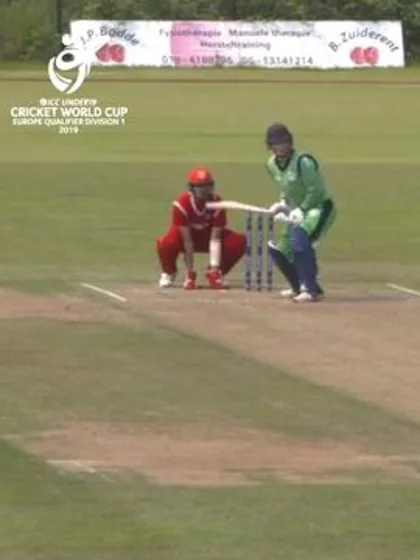 U19 CWC Europe Q: Den v Ire – Match highlights