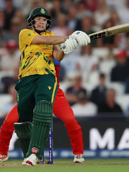 Tazmin Brits brings up her fifty in style | Women's T20WC 2026
