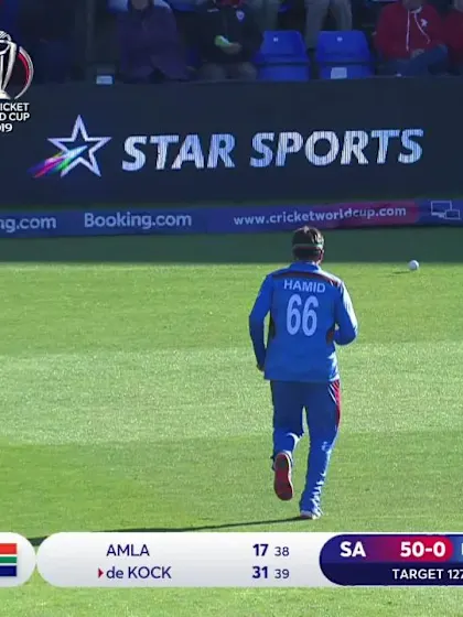 CWC19: SA v AFG - De Kock 's 68 takes the game away from Afghanistan