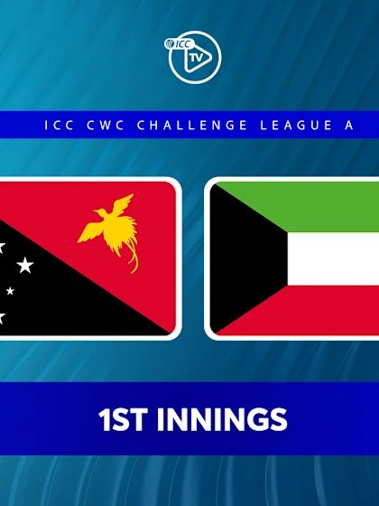 REPLAY: Papua New Guinea v Kuwait (1st Innings)