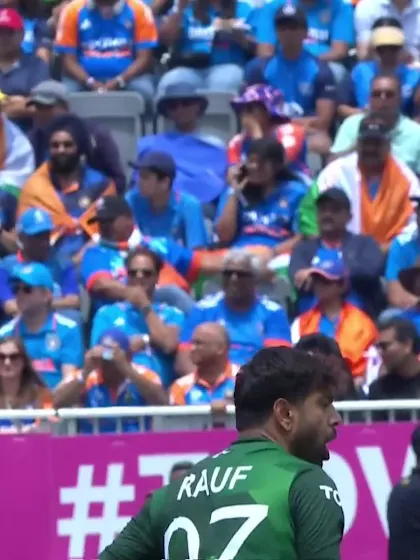 Logo of Jasprit Bumrah - Wicket - India vs Pakistan