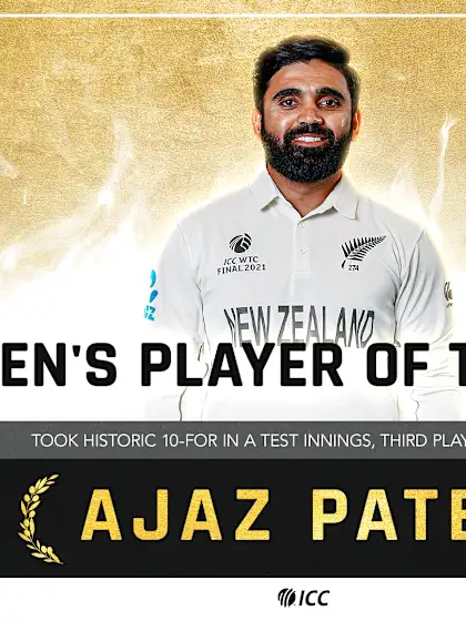 ICC Player of the Month for December announced