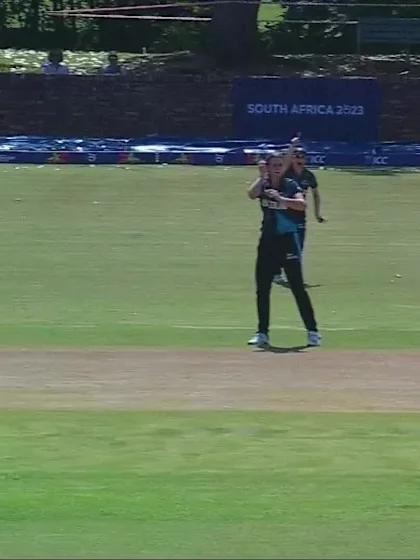 Wicket-Merveille-Uwase-Rwanda-U19s-Women v New-Zealand-U19s-Women ICC U19W T20WC 2023