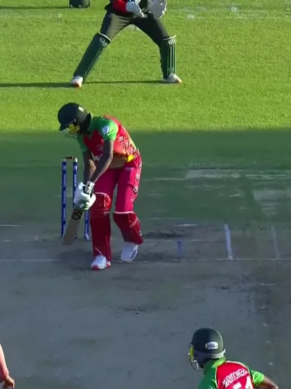 Webster Madhidhi - Wicket - Bangladesh vs Zimbabwe