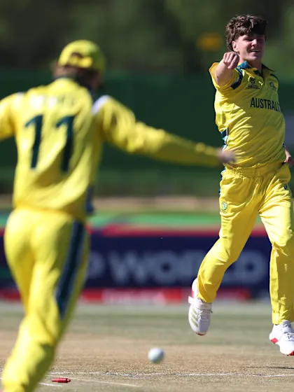 Will Bryom rattles the stumps | U19 CWC 2026