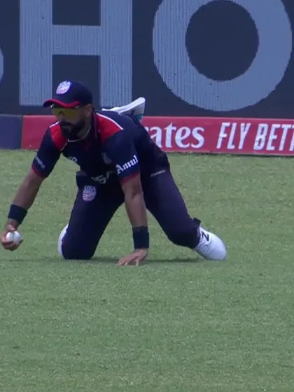 Logo of Aiden Markram - Wicket - United States of America vs South Africa