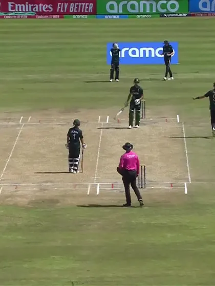 Logo of Olly Riley with a Caught Out vs. Pakistan