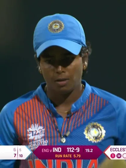 ENG v IND: Arundhati Reddy stumped for six