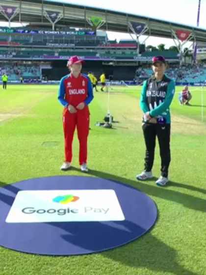 New Zealand elect to bat against England | Women's T20WC 2026