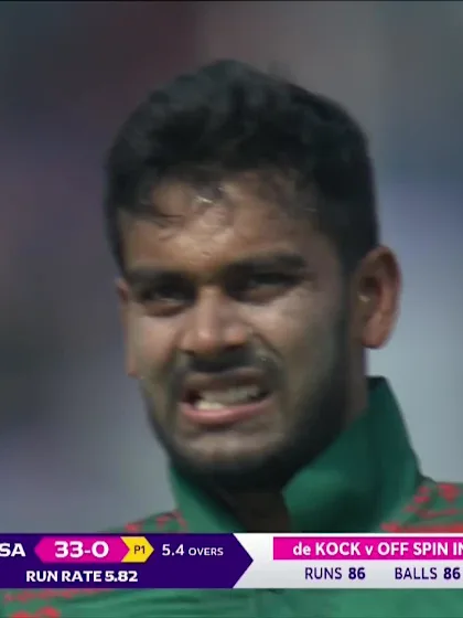 Quinton de-Kock - Six - South Africa vs Bangladesh